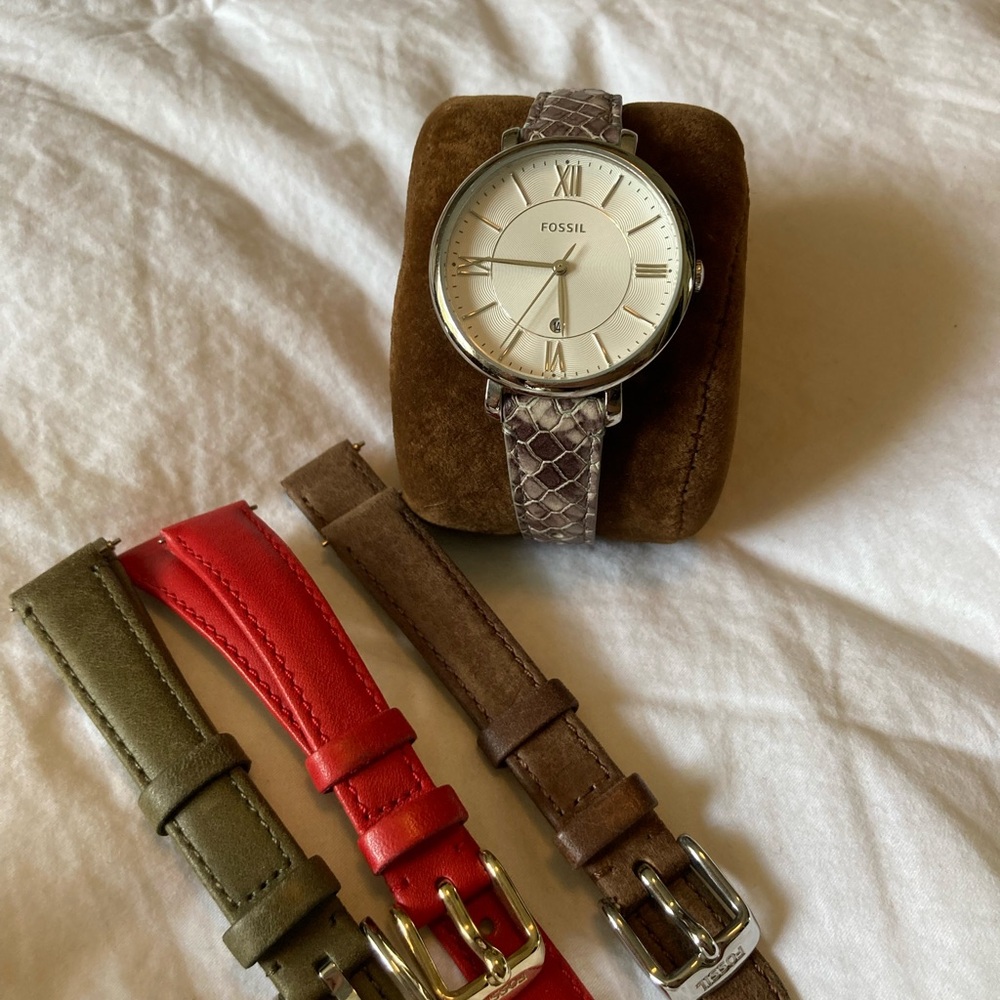Fossil Women’s Leather Watch